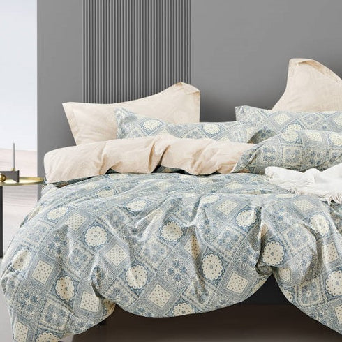 San Diego 250 TC King Size 100% Cotton Imported Bed Sheet Set with 2 Pillow Covers by Florida